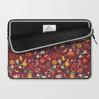 Retro Christmas Ornaments Laptop Sleeve Gallery Image 2