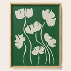 The magical Green floral Serving Tray Gallery Image 1