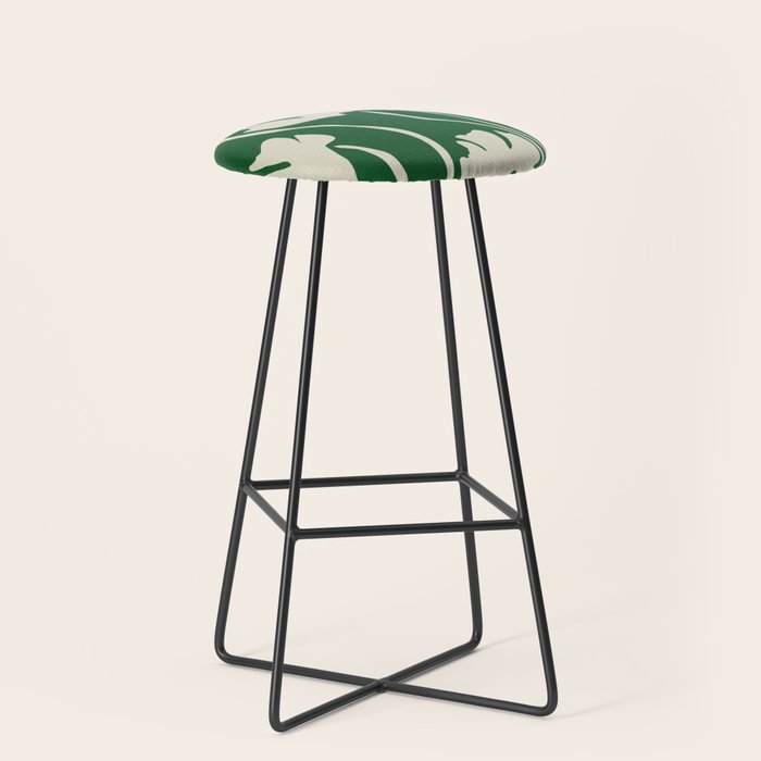 The magical Green floral Stool Gallery Image 1