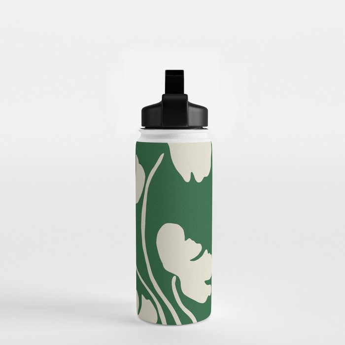The magical Green floral Water Bottle Gallery Image 2