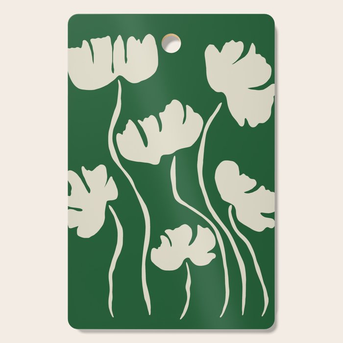 The magical Green floral Cutting Board Gallery Image 1