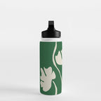 The magical Green floral Water Bottle Gallery Image 3