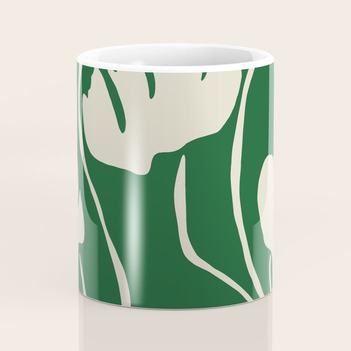 The magical Green floral Coffee Mug Gallery Image 4