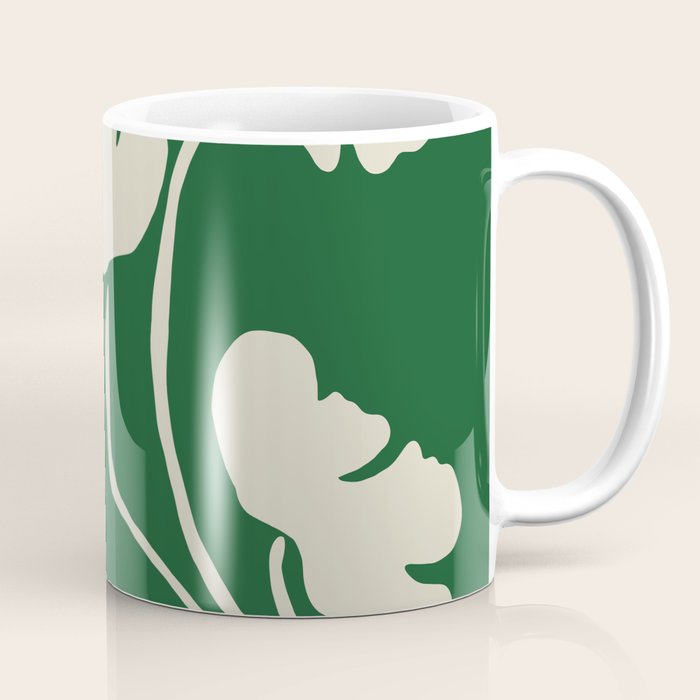 The magical Green floral Coffee Mug Gallery Image 1