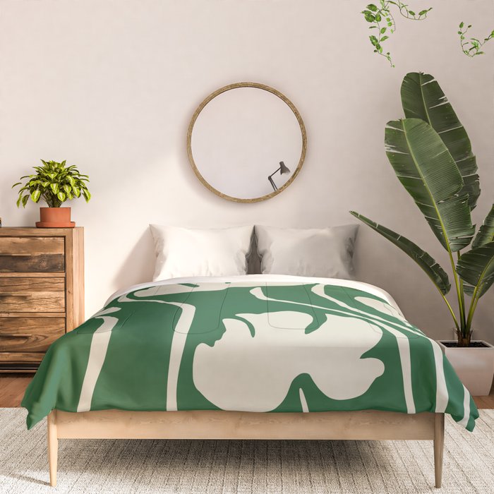 The magical Green floral Comforter Gallery Image 3