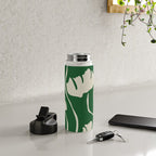 The magical Green floral Water Bottle Gallery Image 4