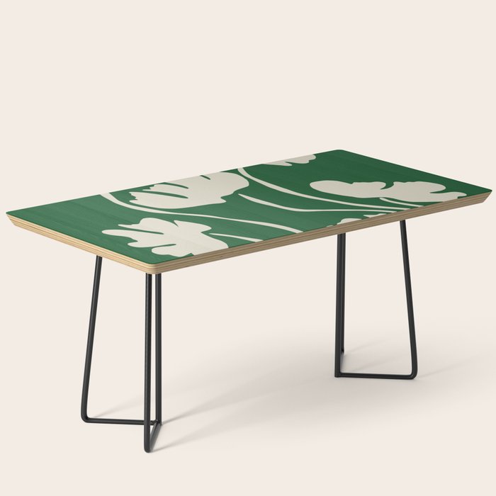 The magical Green floral Coffee Table Gallery Image 1