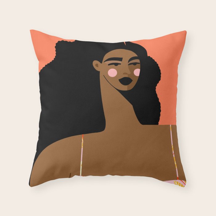 Blooming Confidence Throw Pillow Gallery Image 6