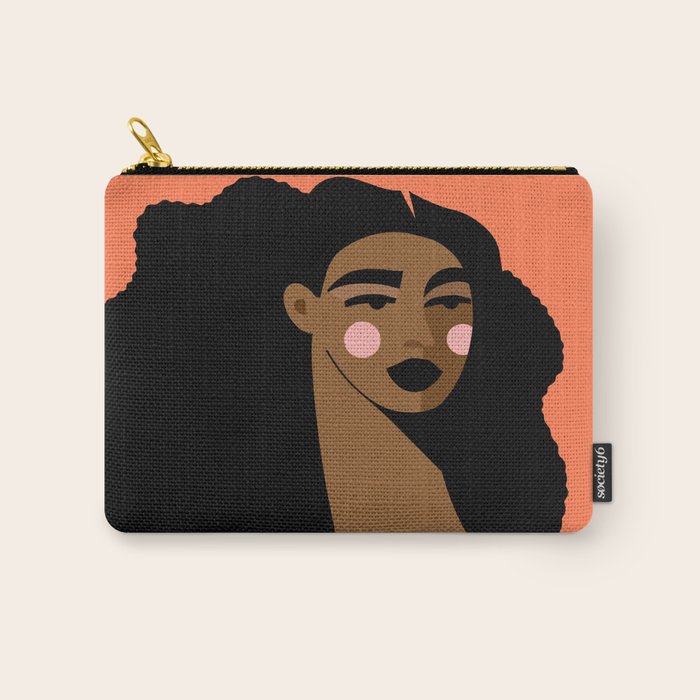 Blooming Confidence Carry All Pouch Gallery Image 1