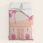 Palm Springs Home - Pink OmbrÃ© Comforter Gallery Image 6