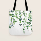 Eucalyptus Watercolor 2  Tote Bag Gallery Image 1