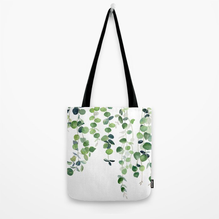Eucalyptus Watercolor 2  Tote Bag Gallery Image 2