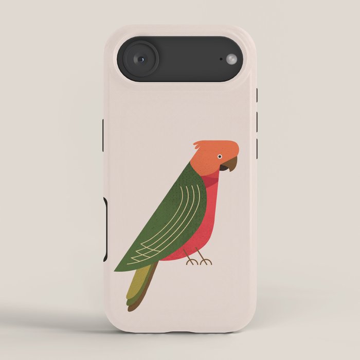 Whimsy Australian King Parrot iPhone Case Gallery Image 2