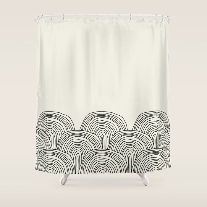 Casual Rainbows Shower Curtain Gallery Image 1