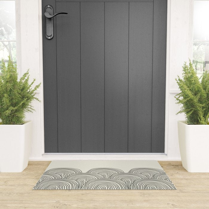 Casual Rainbows Welcome Mat Gallery Image 3