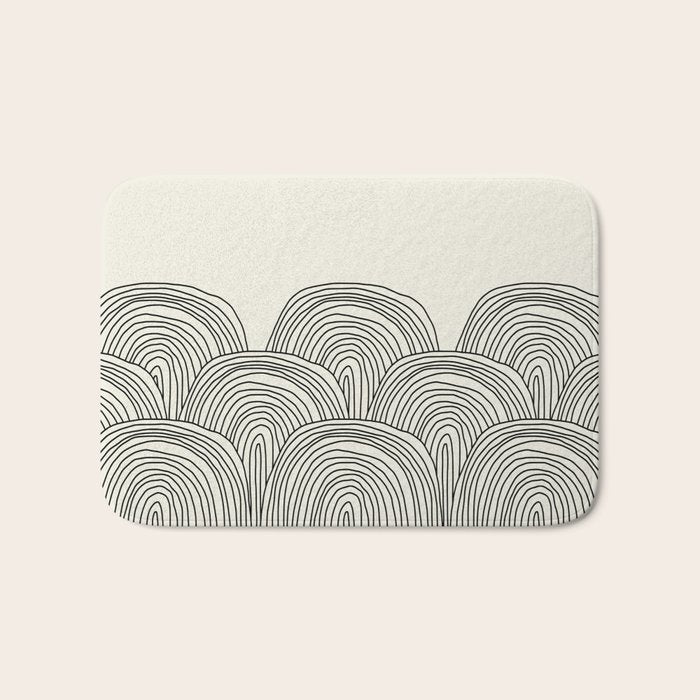 Casual Rainbows Bath Mat Gallery Image 1