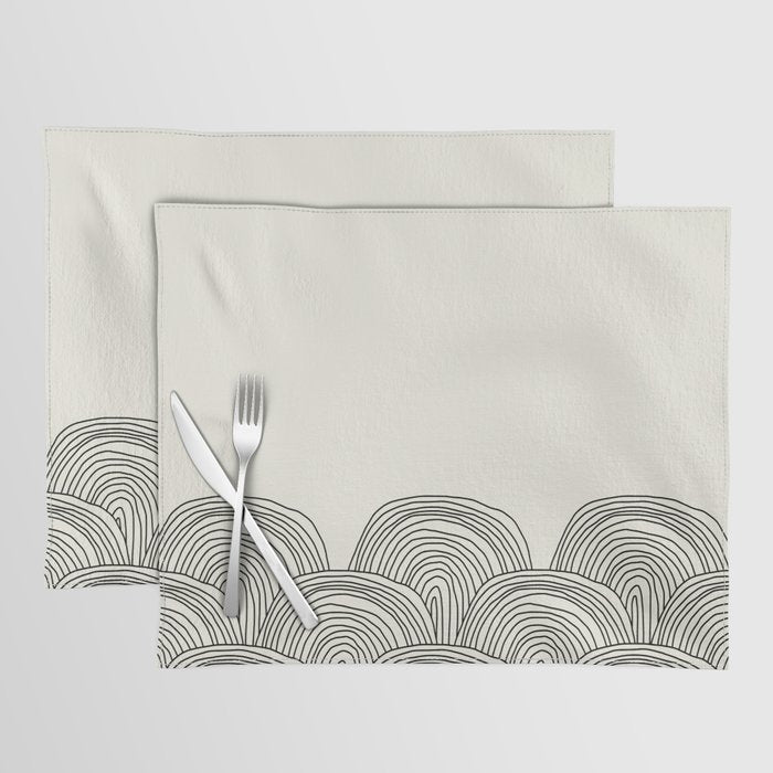 Casual Rainbows Placemat Gallery Image 1