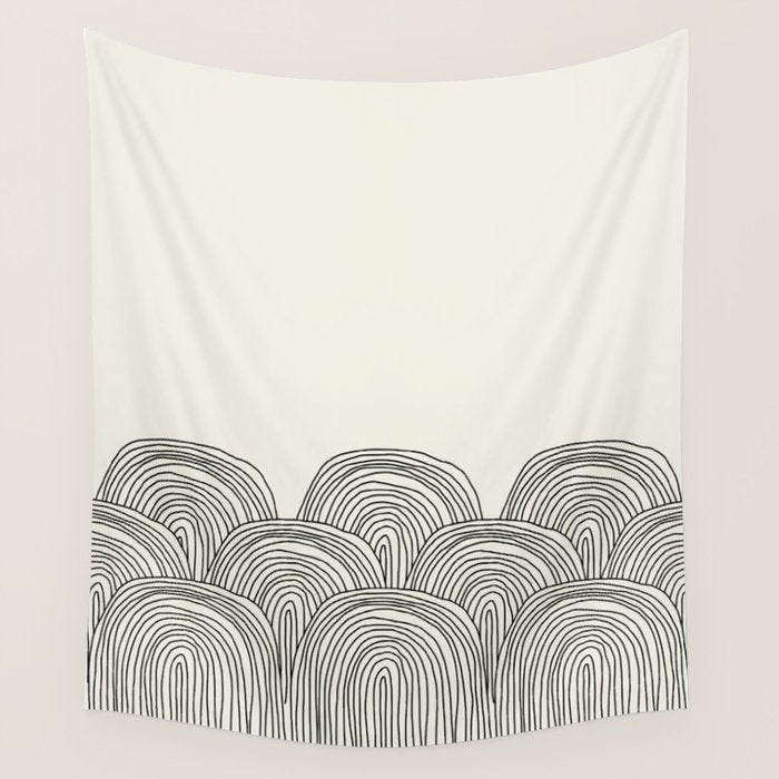 Casual Rainbows Wall Tapestry Gallery Image 4