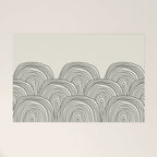 Casual Rainbows Welcome Mat Gallery Image 1