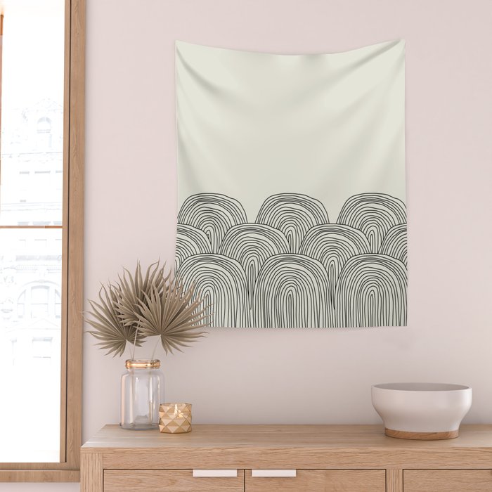 Casual Rainbows Wall Tapestry Gallery Image 2