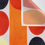 Mid-century geometry no4 Wall Tapestry Gallery Image 3