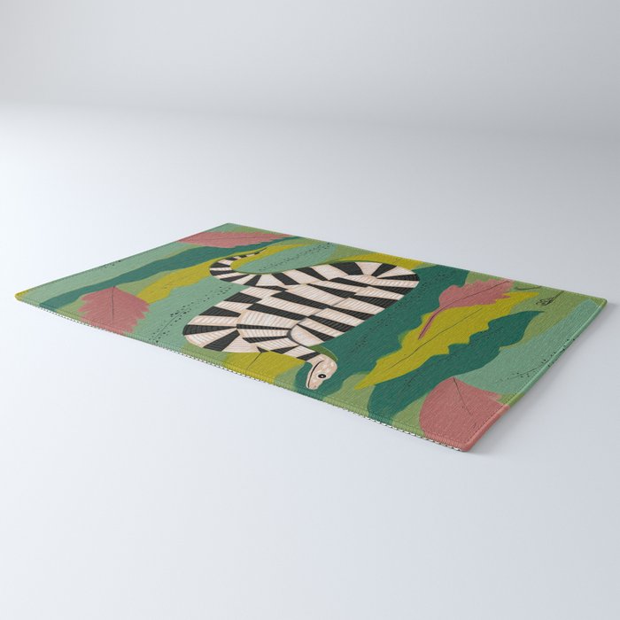 Striped Snake Rug Gallery Image 3
