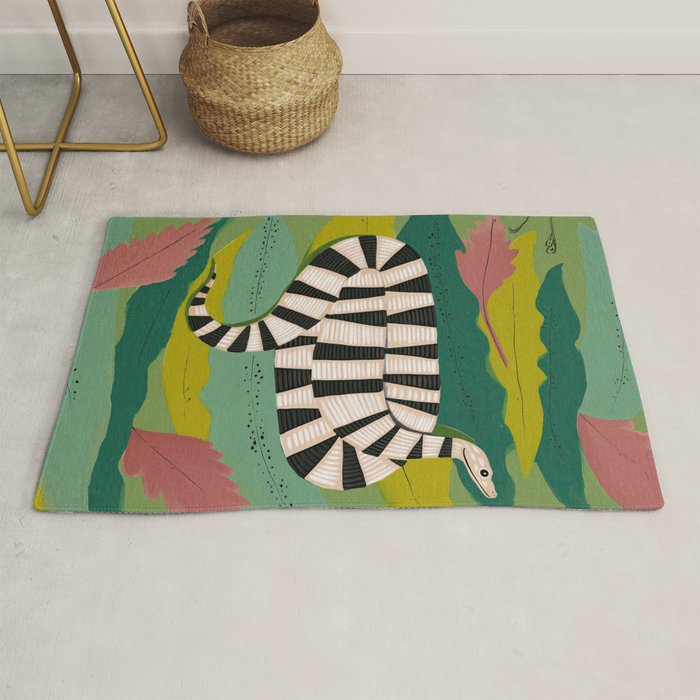 Striped Snake Rug Gallery Image 1