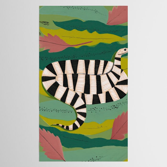 Striped Snake Tablecloth Gallery Image 2