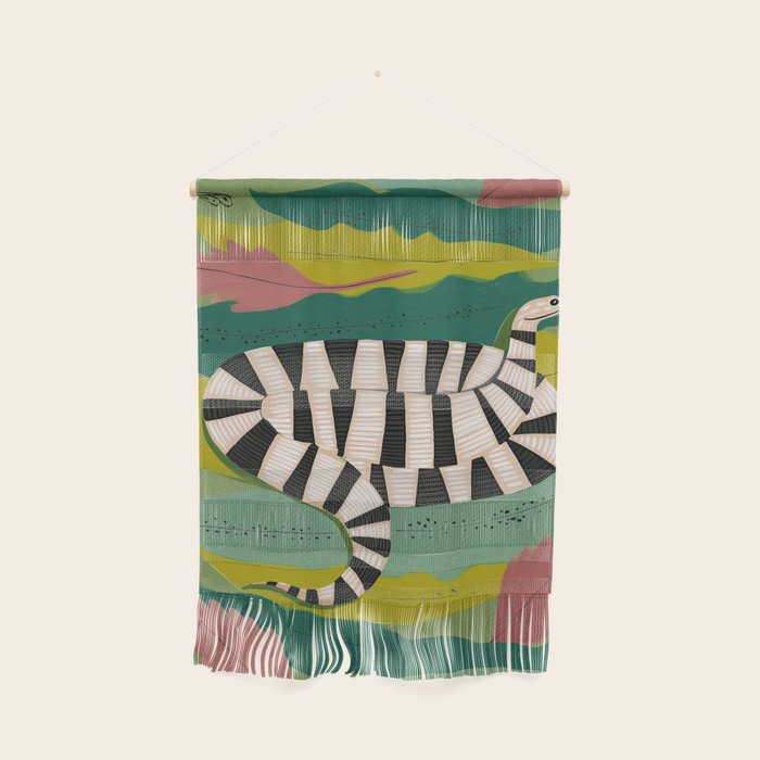 Striped Snake Wall Hanging Gallery Image 1