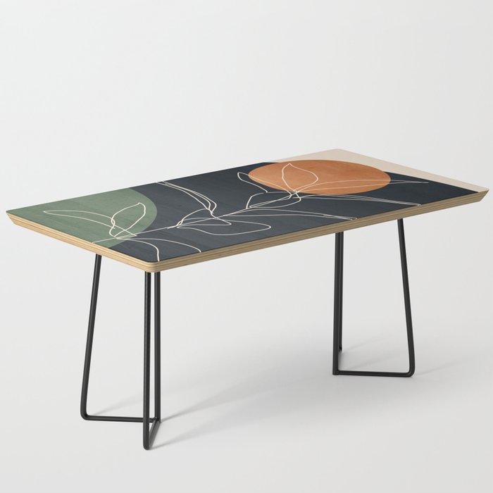Abstract Art /Minimal Plant 98 Coffee Table Gallery Image 1