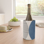 Semicircle Stripes - Blue Wine Chiller Gallery Image 4