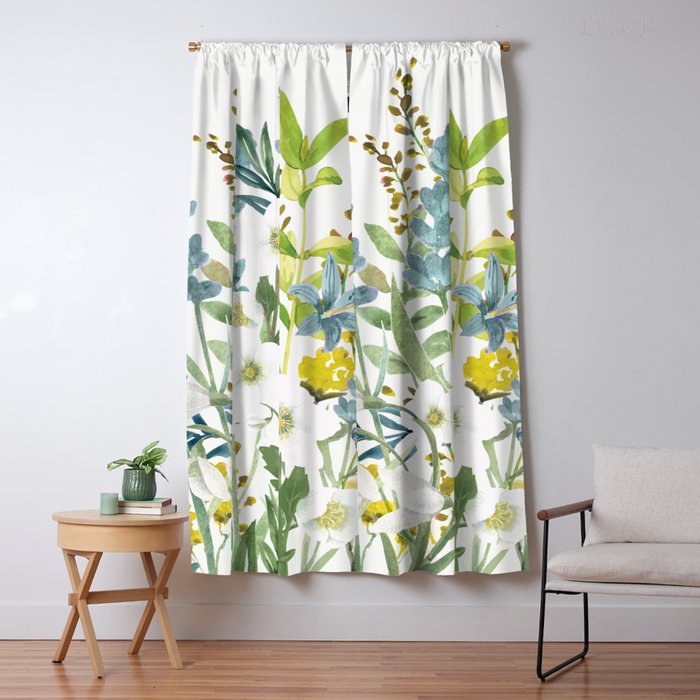 Wildflowers VI Window Curtain Gallery Image 5