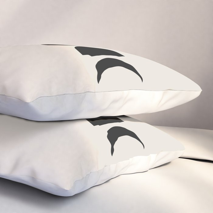Minimal Moon Phases III Pillow Sham Gallery Image 3