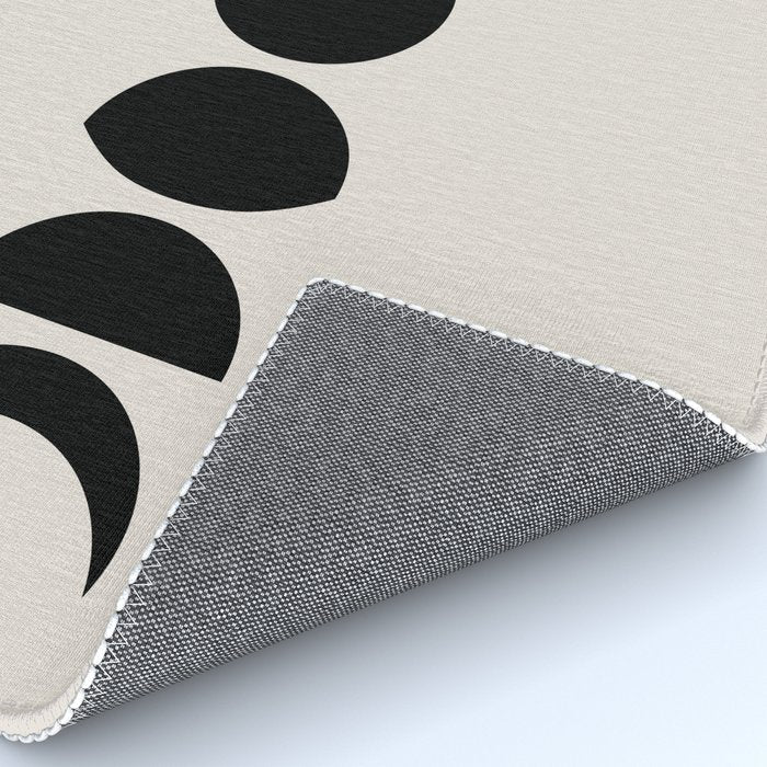 Minimal Moon Phases III Rug Gallery Image 4