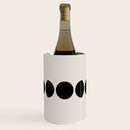 Minimal Moon Phases III Wine Chiller Gallery Image 1