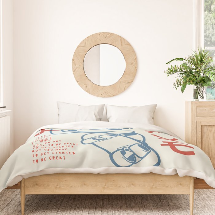 Brave Skater Cat Duvet Cover Gallery Image 3