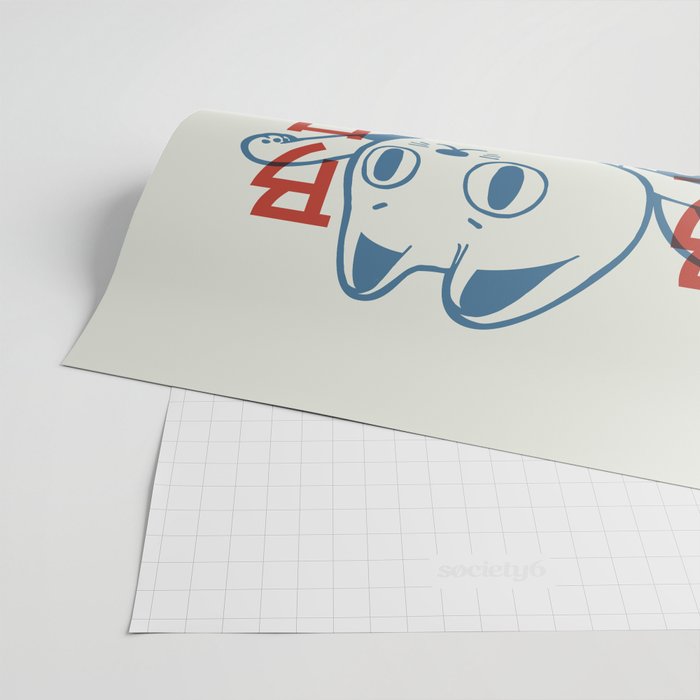 Brave Skater Cat Wrapping Paper Gallery Image 2