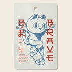 Brave Skater Cat Cutting Board Gallery Image 1