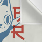 Brave Skater Cat Wall Tapestry Gallery Image 3