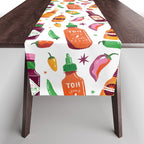 Hot Sauce Lover Table Runner Gallery Image 1
