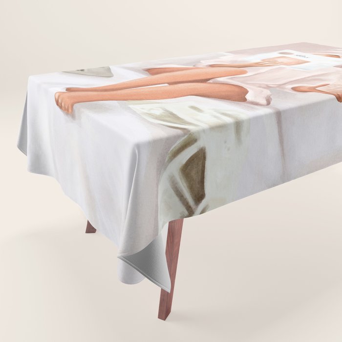 Weekend Morning II Tablecloth Gallery Image 1