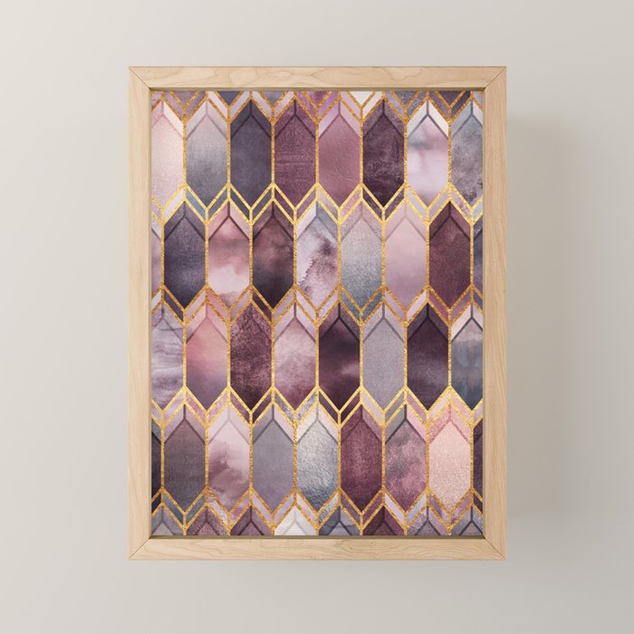 Dreamy Stained Glass 1 Mini Art Print Gallery Image 1