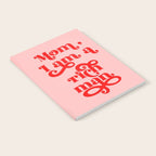 Feminist Pink "Mom, I am a rich man" (ix 2021) Notebook Gallery Image 2
