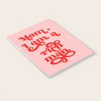 Feminist Pink "Mom, I am a rich man" (ix 2021) Notebook Gallery Image 3