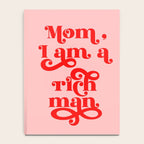 Feminist Pink "Mom, I am a rich man" (ix 2021) Notebook Gallery Image 4