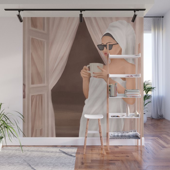 Morning Coffee III Wall Mural Gallery Image 1