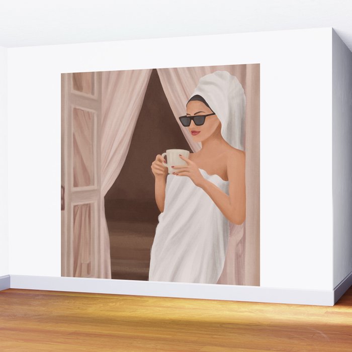 Morning Coffee III Wall Mural Gallery Image 2