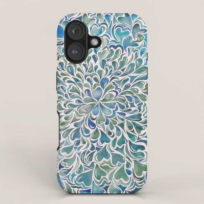 Watercolor Splashes iPhone Case Gallery Image 1
