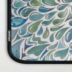 Watercolor Splashes Laptop Sleeve Gallery Image 3