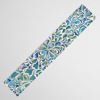 Watercolor Splashes Table Runner Gallery Image 3